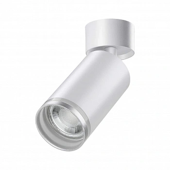 370884 OVER NT22 253 белый Светильник накладной IP20 GU10 9W 220V ULAR