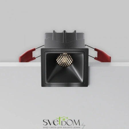Встраиваемый светильник Technical DL043-01-10W4K-SQ-B-1 Maytoni
