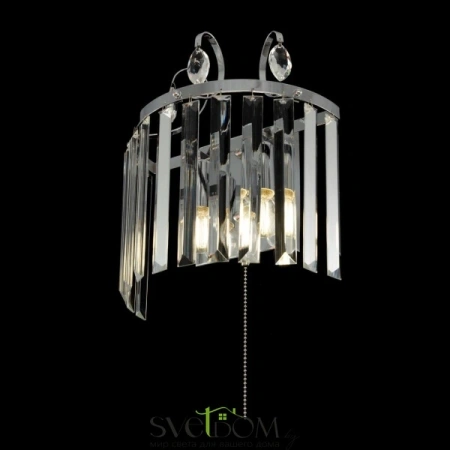 Citilux Инга CL335321 Бра хрустальное с выключателем Хром CITILUX
