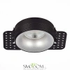 ST218.418.01 Св-к встр. Черный GU10 1*50W  IP20 D78xH30 165-265V Без ламп Встраиваемые светильники ST LUCE