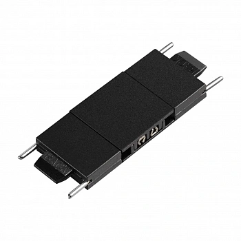 135268 SHINO NT24 черный Соединитель с токопроводом прямой для низковольтного шинопровода IP20 24V EASY