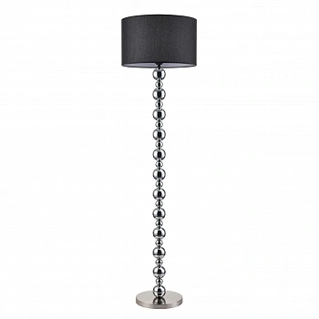 8079/1F NEOCLASSI LN25 369 хром/черный металл/текстиль Торшер E27 1*60W 220V NAVILA