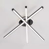 Citilux Trent CL203631 LED Люстра потолочная с пультом Чёрная CITILUX