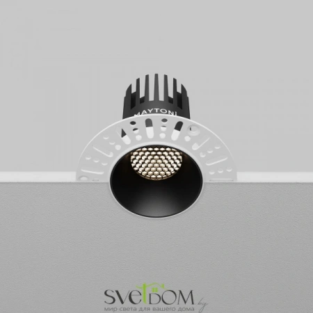 Встраиваемые светильники Maytoni DL119-10W-4K-TRS-B от Магазина Svetdom.by