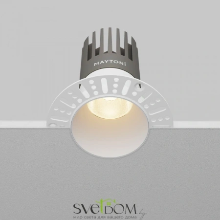 Встраиваемые светильники Maytoni DL122-15W-3K-TRS-W от Магазина Svetdom.by