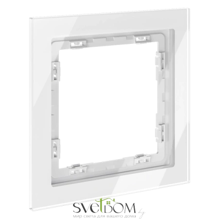 Рамки стеклянные Voltum S70 Белый VLS110101 Voltum VLS110101