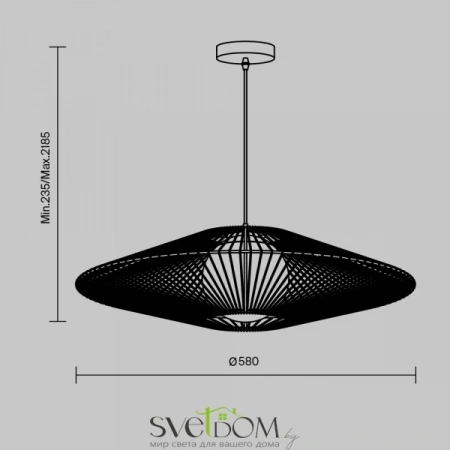 Подвесные светильники Freya FR5405PL-01W1 от Магазина Svetdom.by
