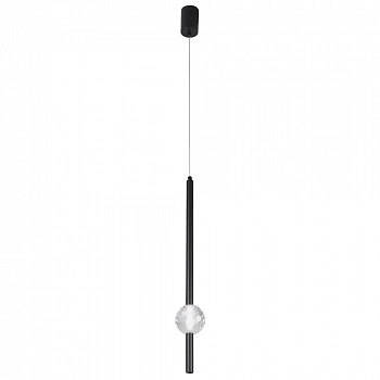 Crystal Lux ELVIRA SP8W LED 4000K BLACK