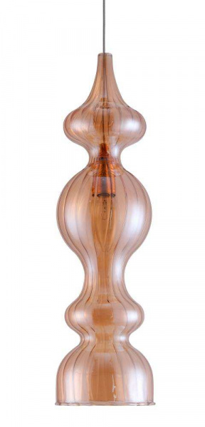 Светильник подвесной Crystal Lux IRIS SP1 A AMBER