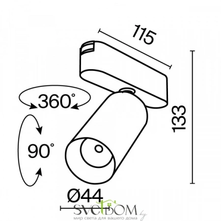 TR103-1-12W4K-M-W Maytoni