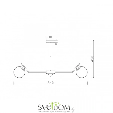 ЛюстрыFR5173PL-08BS Freya | Svetdom.by