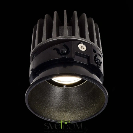 ST850.408.12 Светодиодный модуль SMART Черный LED 1*12W 2700K-6500K 960Lm Ra90 36° IP20 D69xH85 220- SHIFT ST LUCE