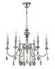 Люстра Crystal Lux MERCEDES SP6 CHROME/SMOKE Crystal Lux
