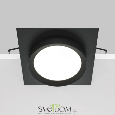 Встраиваемые светильники Maytoni DL086-GX53-SQ-B от Магазина Svetdom.by