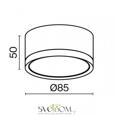 Потолочные светильники Maytoni C086CL-GX53-SRD-B от Магазина Svetdom.by