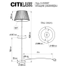 Торшер Citilux Линц CL402973T CITILUX
