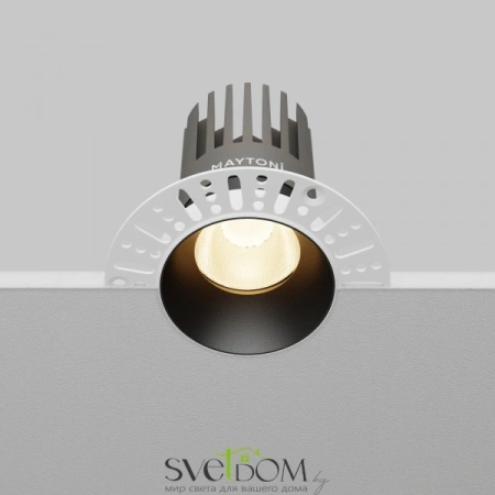 Встраиваемый светильник Technical DL121-15W-3K-TRS-B Maytoni