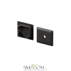Комплект заглушек (для профиля 16x16) 2 шт., ALM-1616S-B-EC 642030 Maytoni
