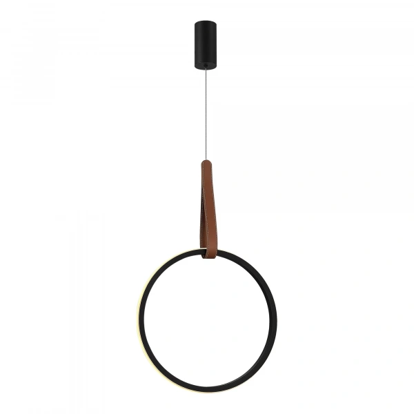 SL6131.403.20 Светильник подвесной ST-Luce Черный/Черный, Терракотовый LED 1*20W 4000K SHAPE