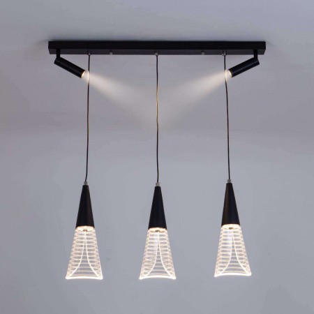 Подвесные светильники LED4U L7105-5 BK от Магазина Svetdom.by