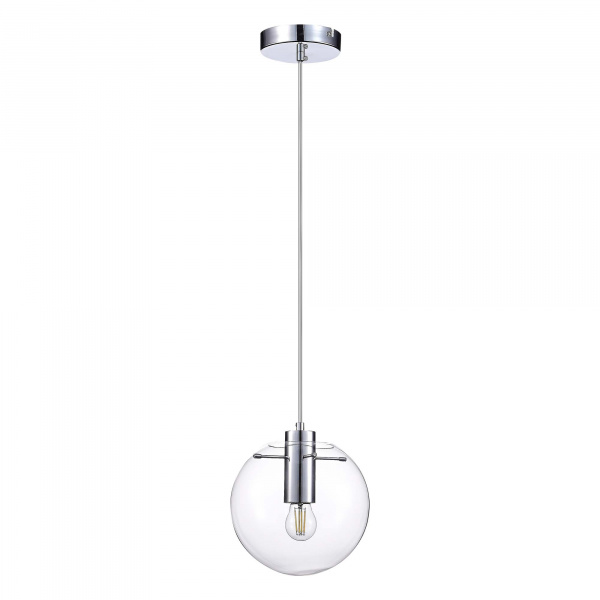 SL1056.103.01 Подвес ST-Luce Хром/Прозрачный E27 1*60W NOOR
