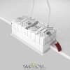 Встраиваемый светильник Alfa LED 4000K 2x15Вт 36° Maytoni