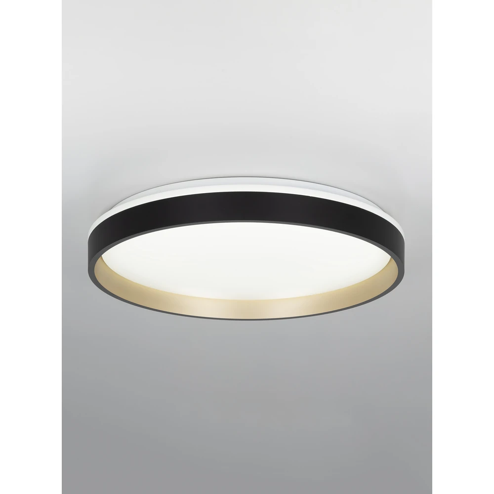 Потолочный светильник Citilux ENZO CL753451G, черный с золотом
