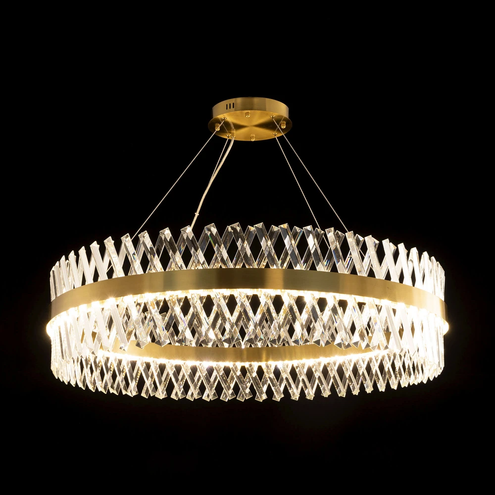 Подвесная хрустальная люстра Citilux Ричард CL336103